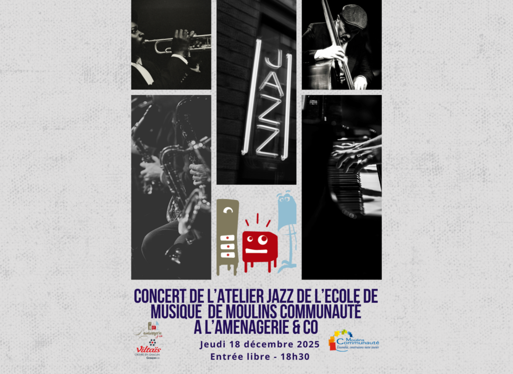 Concert de Jazz à l'Aménagerie - 18 dec - 18h30